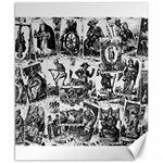 Tarot cards pattern Canvas 8  x 10  8.15 x9.66  Canvas - 1