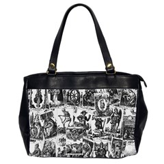 Tarot cards pattern Office Handbags (2 Sides) 