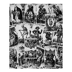 Tarot cards pattern Shower Curtain 60  x 72  (Medium) 