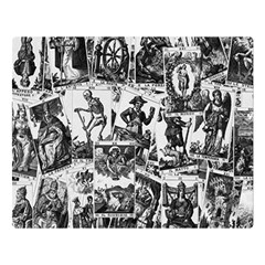 Tarot cards pattern Double Sided Flano Blanket (Large) 