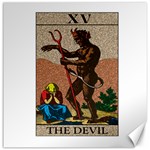 The Devil - Tarot Canvas 16  x 16   15.2 x15.41  Canvas - 1