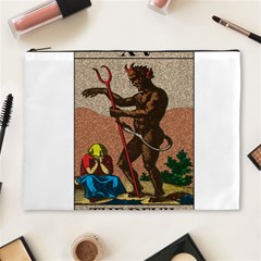 The Devil - Tarot Cosmetic Bag (xl) by Valentinaart