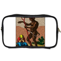 The Devil - Tarot Toiletries Bags by Valentinaart