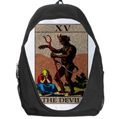 The Devil - Tarot Backpack Bag by Valentinaart