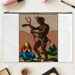 The Devil - Tarot Cosmetic Bag (xxxl)  by Valentinaart