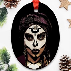 Voodoo  Witch  Ornament (oval) by Valentinaart