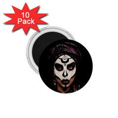 Voodoo  Witch  1 75  Magnets (10 Pack)  by Valentinaart