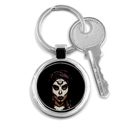 Voodoo  Witch  Key Chains (round)  by Valentinaart