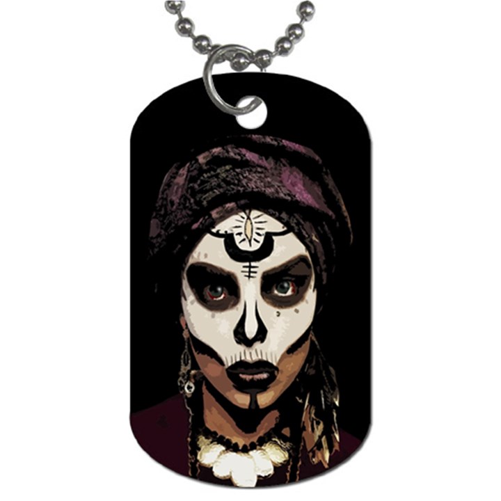 Voodoo  witch  Dog Tag (Two Sides)