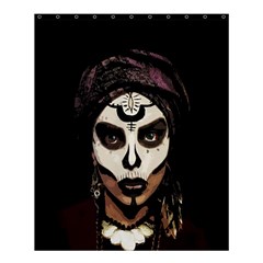 Voodoo  Witch  Shower Curtain 60  X 72  (medium)  by Valentinaart