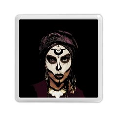 Voodoo  Witch  Memory Card Reader (square)  by Valentinaart