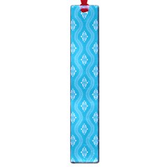 Blue Ornamental Pattern Large Book Marks by TastefulDesigns