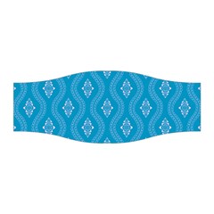 Blue Ornamental Pattern Stretchable Headband by TastefulDesigns