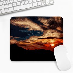 Landscape Large Mousepads by Valentinaart