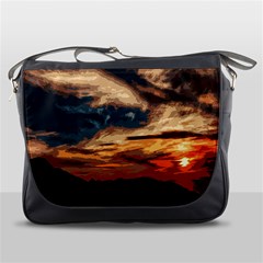 Landscape Messenger Bags by Valentinaart