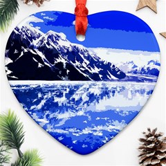 Landscape Ornament (heart) by Valentinaart