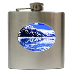 Landscape Hip Flask (6 Oz) by Valentinaart