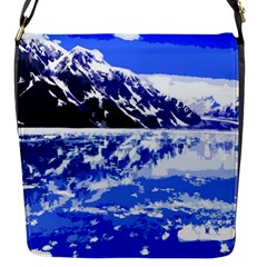 Landscape Flap Messenger Bag (s) by Valentinaart