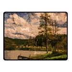 Landscape Double Sided Fleece Blanket (Small)  45 x34  Blanket Front