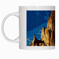 Landscape White Mugs by Valentinaart