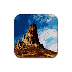 Landscape Rubber Coaster (square)  by Valentinaart