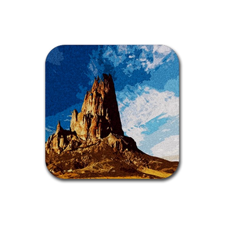 Landscape Rubber Coaster (Square) 