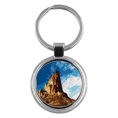 Landscape Key Chains (round)  by Valentinaart