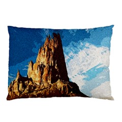 Landscape Pillow Case by Valentinaart