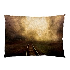 Landscape Pillow Case by Valentinaart