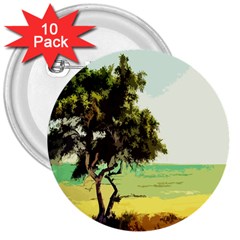 Landscape 3  Buttons (10 pack) 