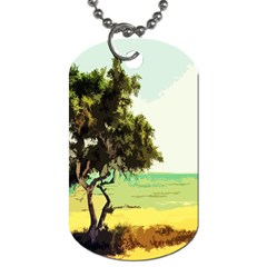 Landscape Dog Tag (One Side)