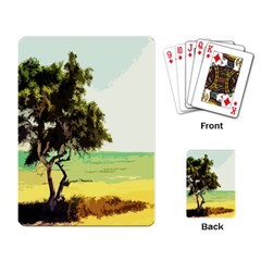 Landscape Playing Card