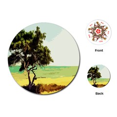 Landscape Playing Cards (Round) 