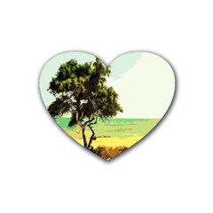 Landscape Heart Coaster (4 pack) 