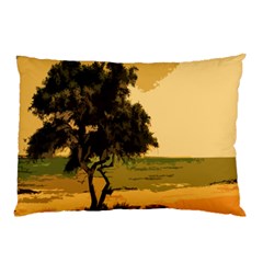 Landscape Pillow Case (two Sides) by Valentinaart