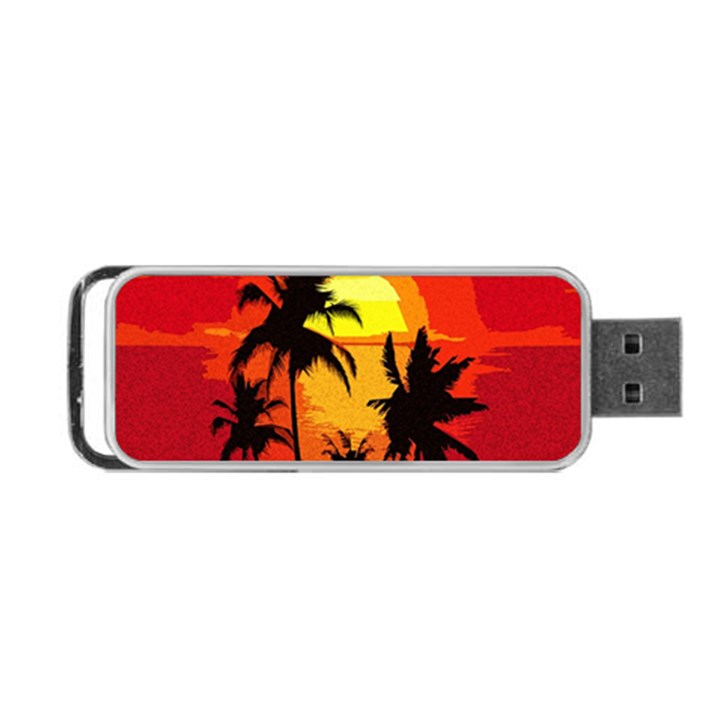 Landscape Portable USB Flash (One Side)