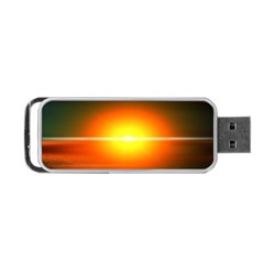 Landscape Portable Usb Flash (one Side)