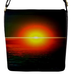 Landscape Flap Messenger Bag (s) by Valentinaart