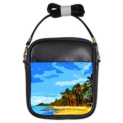 Landscape Girls Sling Bags