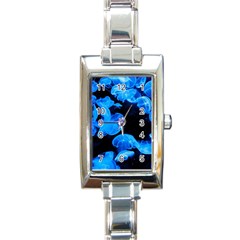 Jellyfish  Rectangle Italian Charm Watch by Valentinaart