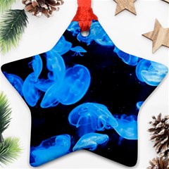 Jellyfish  Star Ornament (two Sides) by Valentinaart