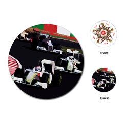 Formula 1 Playing Cards (Round) 