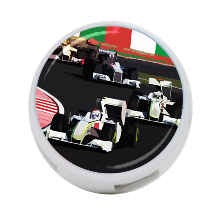 Formula 1 4-Port USB Hub (Two Sides) 