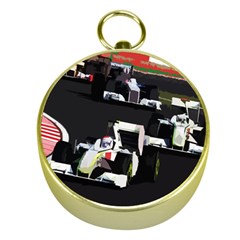 Formula 1 Gold Compasses by Valentinaart