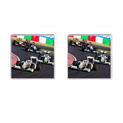 Formula 1 Cufflinks (square) by Valentinaart