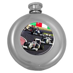 Formula 1 Round Hip Flask (5 Oz) by Valentinaart