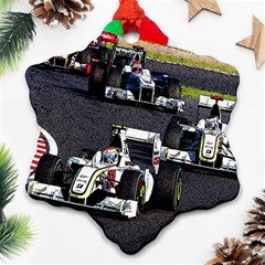 Formula 1 Ornament (snowflake) by Valentinaart