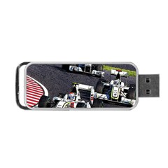 Formula 1 Portable Usb Flash (one Side) by Valentinaart