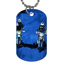 Motorsport  Dog Tag (one Side) by Valentinaart