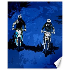 Motorsport  Canvas 11  X 14   by Valentinaart